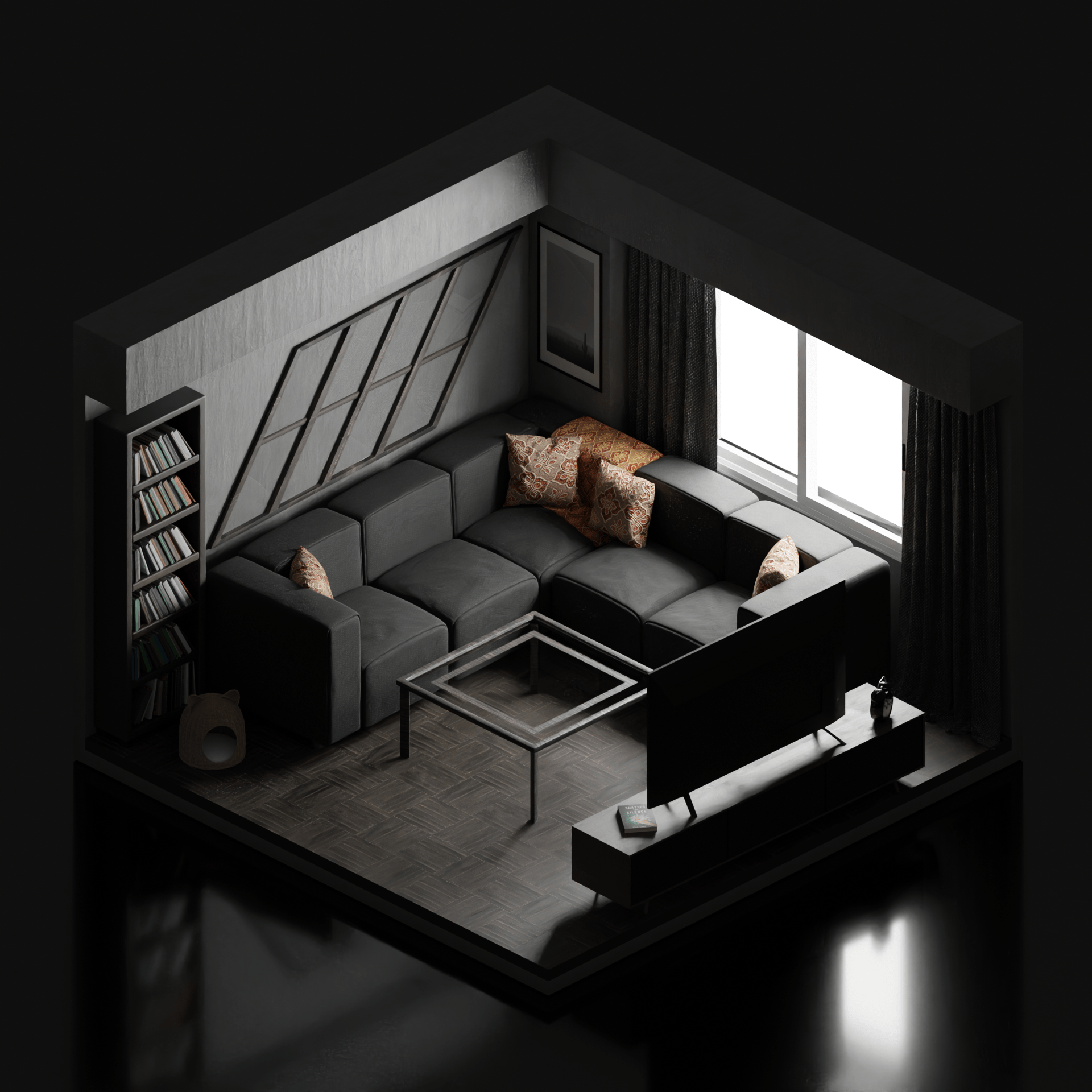 modern room