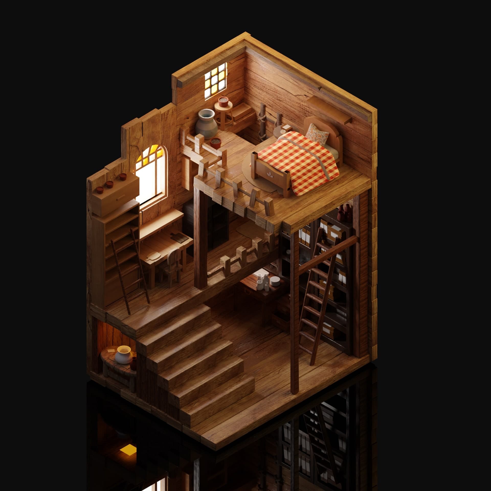 Wooden House