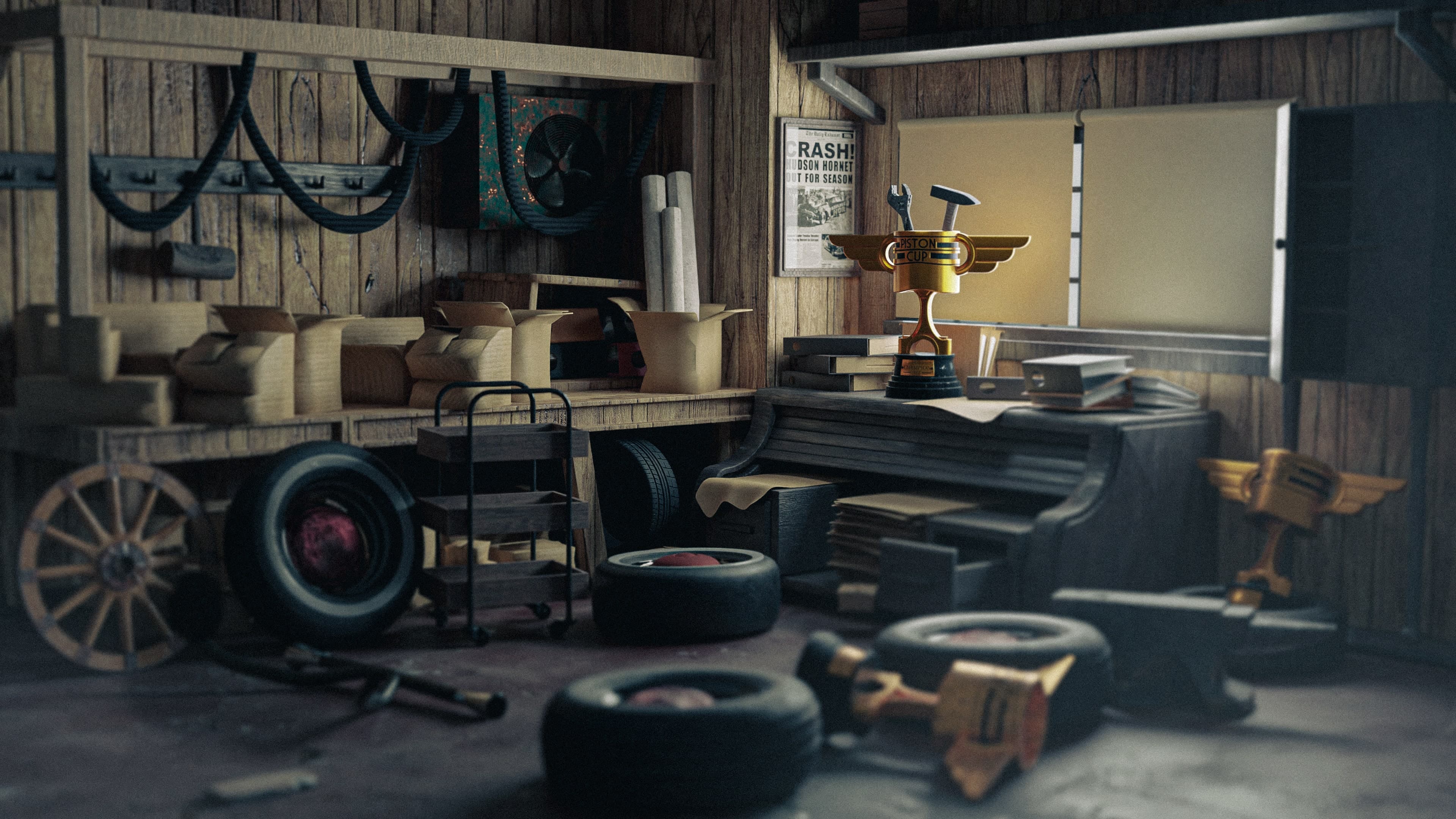 Blender Sheik studio room